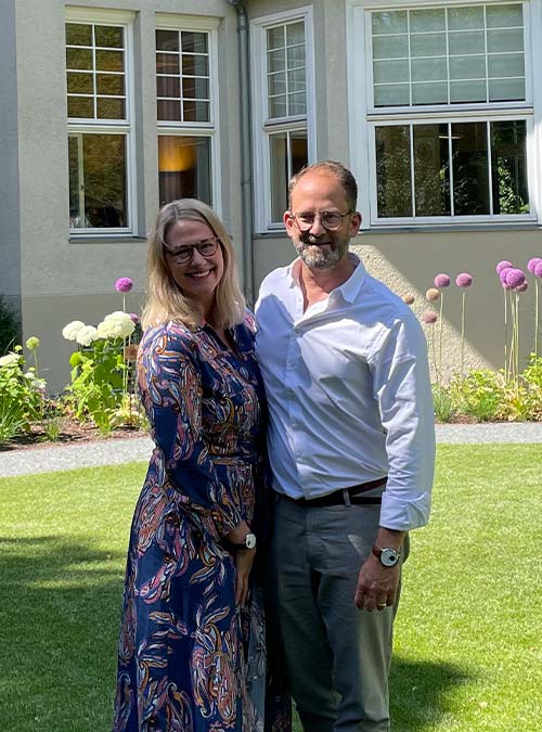 Christiane Winter-Thumann und Alexander Winter von der arcona Management GmbH